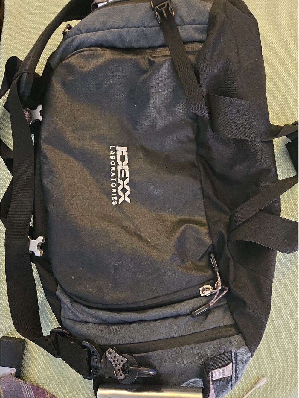 L.L. Bean x IDEXX Laboratories Tactical Black Gear Duffle Bag - Picture 6 of 6